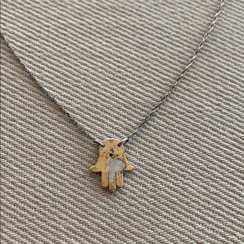 925 Silver Hamsa Necklace